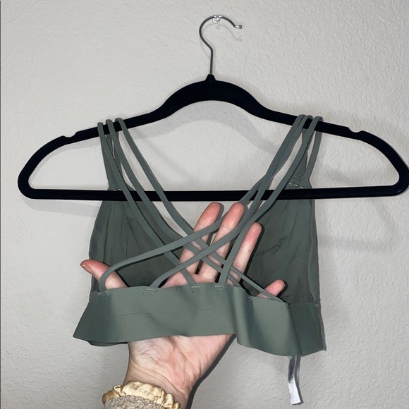 🎱Bitter Sage Green PINK Victoria Secret Bonded Bralette ! - Picture 5 of 9